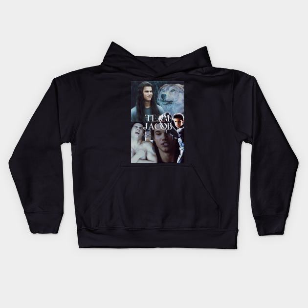 team jacob Kids Hoodie by clownshop